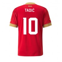 Camisa de time de futebol Sérvia Dusan Tadic #10 Replicas 1º Equipamento Mundo 2022 Manga Curta
